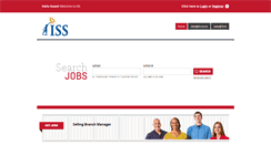 Desktop Screenshot of issjobs.com