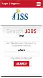 Mobile Screenshot of issjobs.com